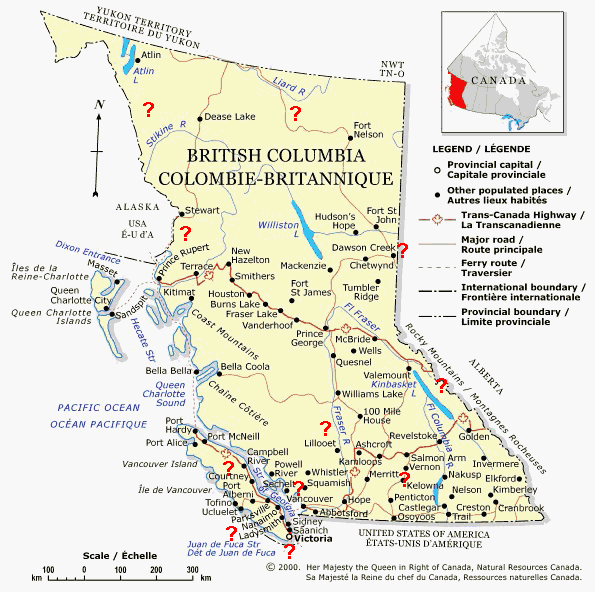 BC map